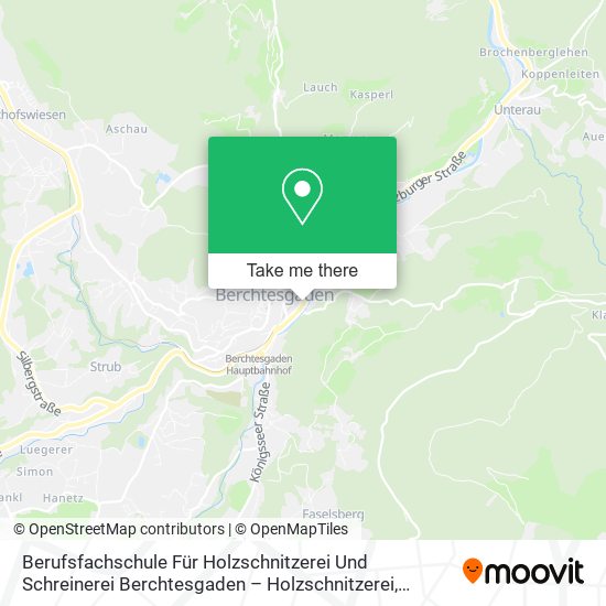 Berufsfachschule Für Holzschnitzerei Und Schreinerei Berchtesgaden – Holzschnitzerei map