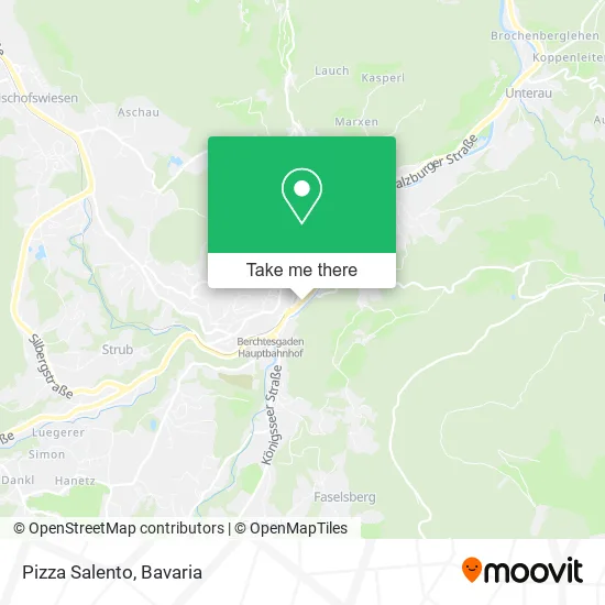 Карта Pizza Salento