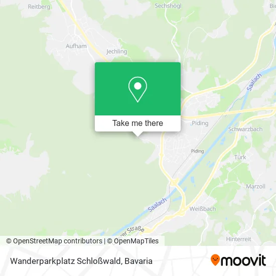 Карта Wanderparkplatz Schloßwald