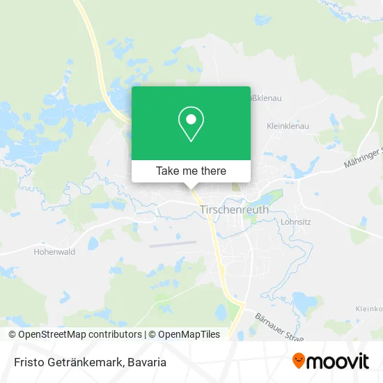 Карта Fristo Getränkemark