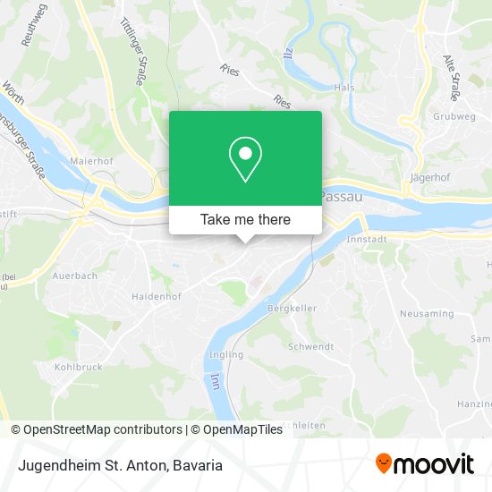 Jugendheim St. Anton map