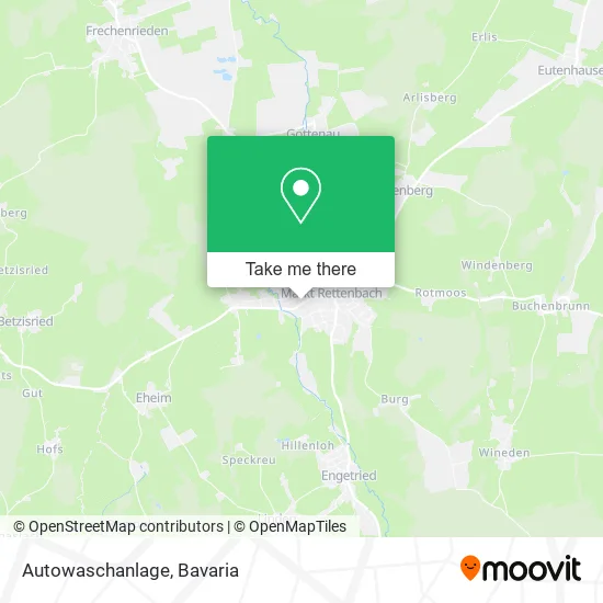 Карта Autowaschanlage