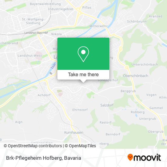Brk-Pflegeheim Hofberg map