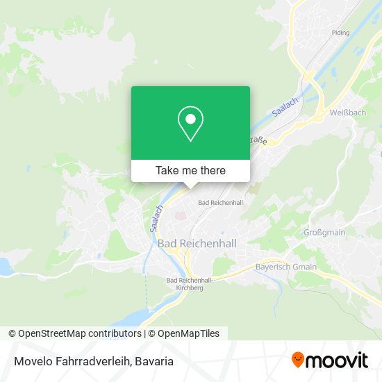 Movelo Fahrradverleih map