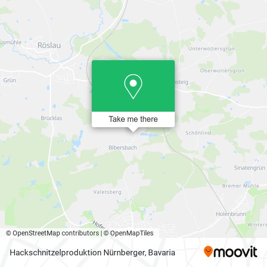 Hackschnitzelproduktion Nürnberger map