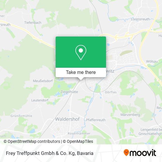 Frey Treffpunkt Gmbh & Co. Kg map