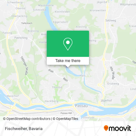 Карта Fischweiher