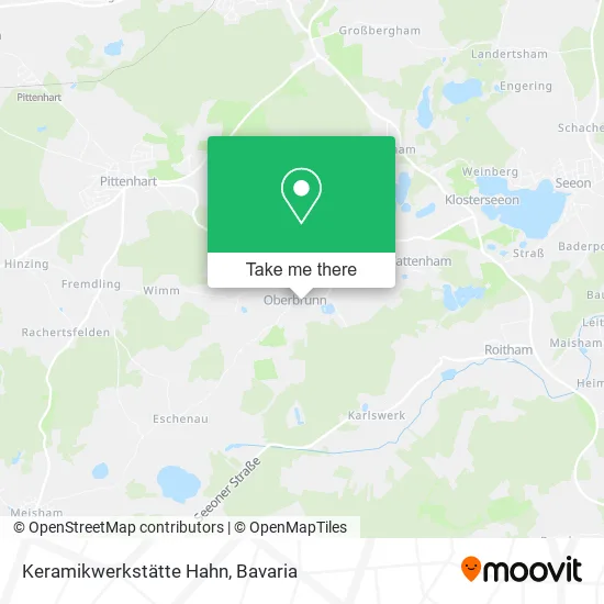 Карта Keramikwerkstätte Hahn