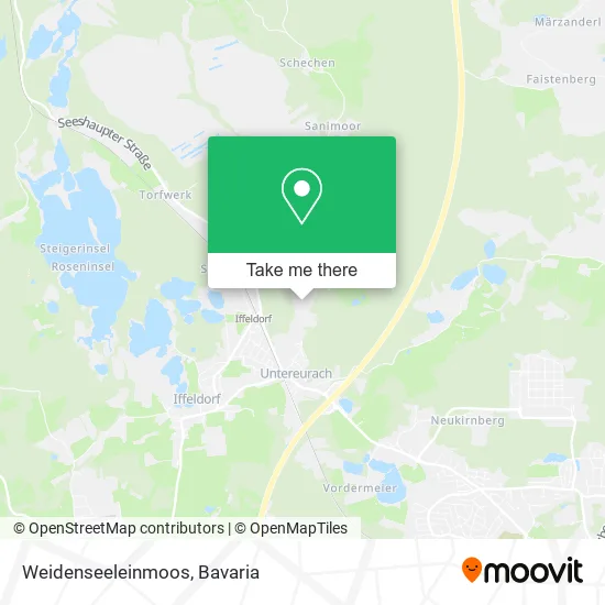 Карта Weidenseeleinmoos