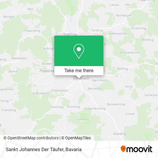 Sankt Johannes Der Täufer map