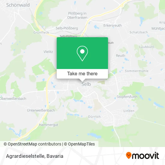 Карта Agrardieselstelle