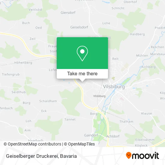 Карта Geiselberger Druckerei