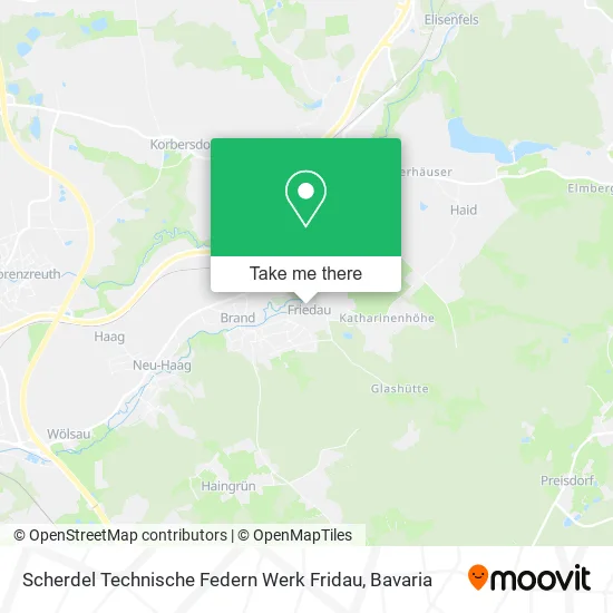 Карта Scherdel Technische Federn Werk Fridau