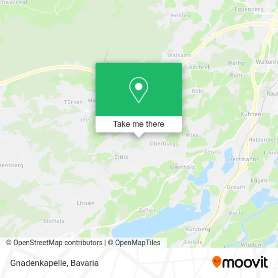 Карта Gnadenkapelle