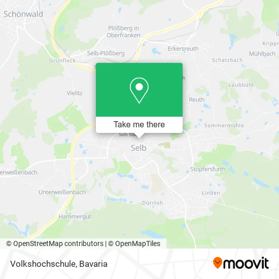 Карта Volkshochschule