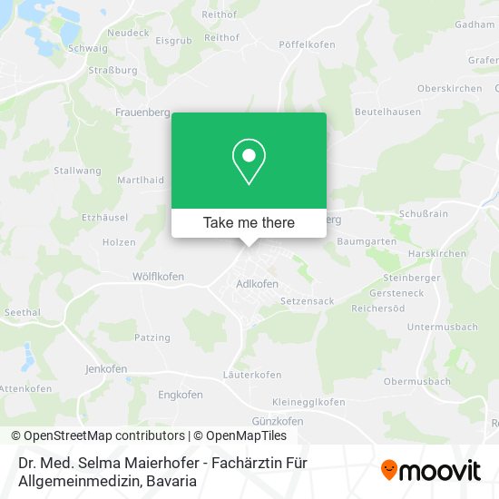 Dr. Med. Selma Maierhofer - Fachärztin Für Allgemeinmedizin map