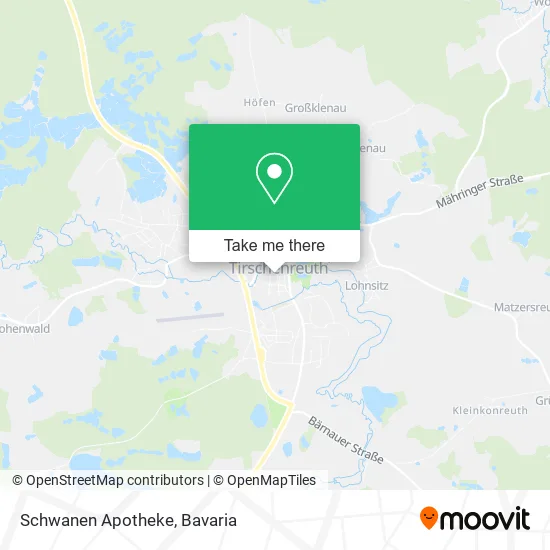 Карта Schwanen Apotheke
