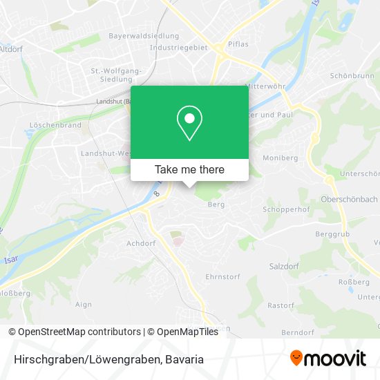 Hirschgraben/Löwengraben map