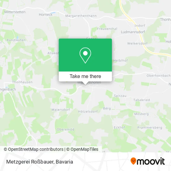 Карта Metzgerei Roßbauer