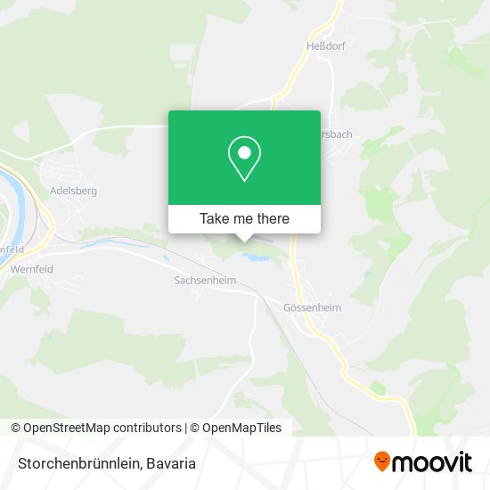 Storchenbrünnlein map
