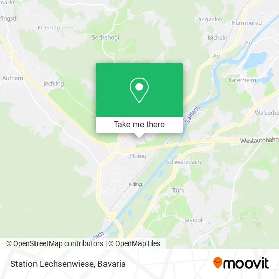 Карта Station Lechsenwiese