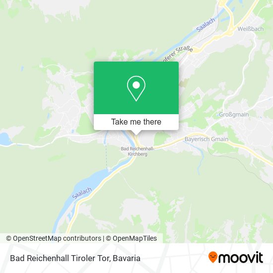 Bad Reichenhall Tiroler Tor map