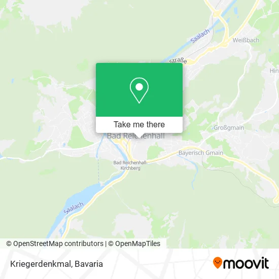 Карта Kriegerdenkmal