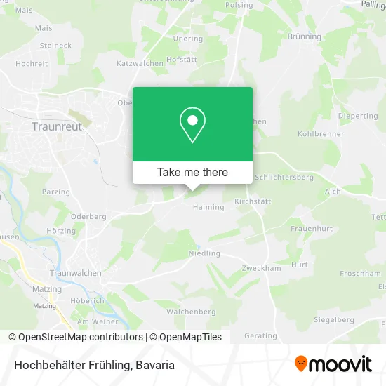 Карта Hochbehälter Frühling