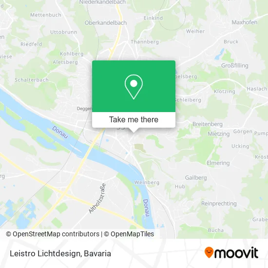 Карта Leistro Lichtdesign