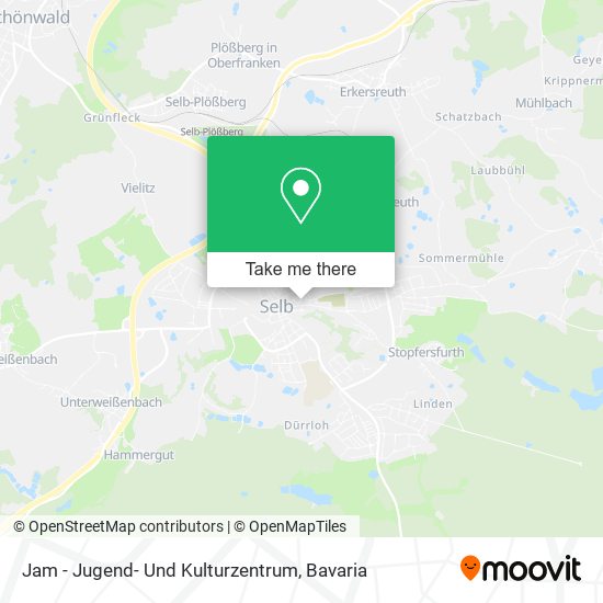 Jam - Jugend- Und Kulturzentrum map