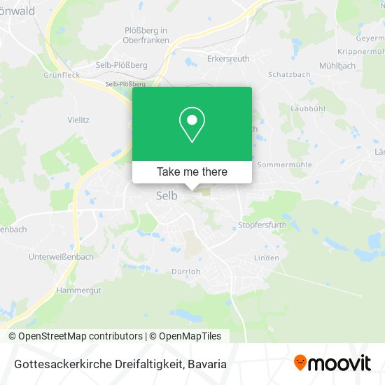Gottesackerkirche Dreifaltigkeit map