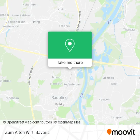 Карта Zum Alten Wirt