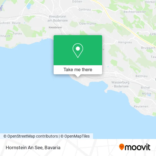Карта Hornstein An See