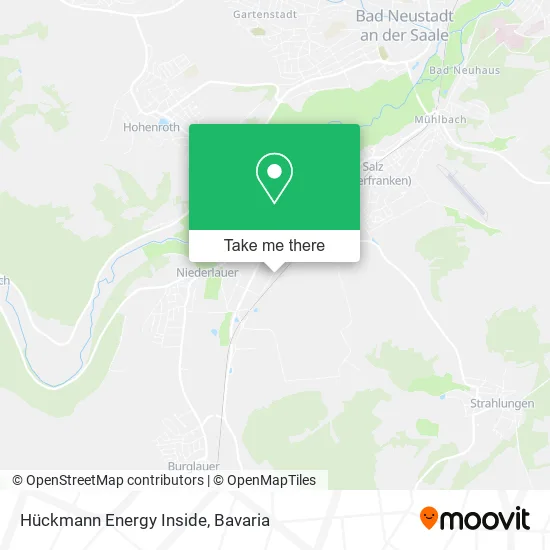 Карта Hückmann Energy Inside