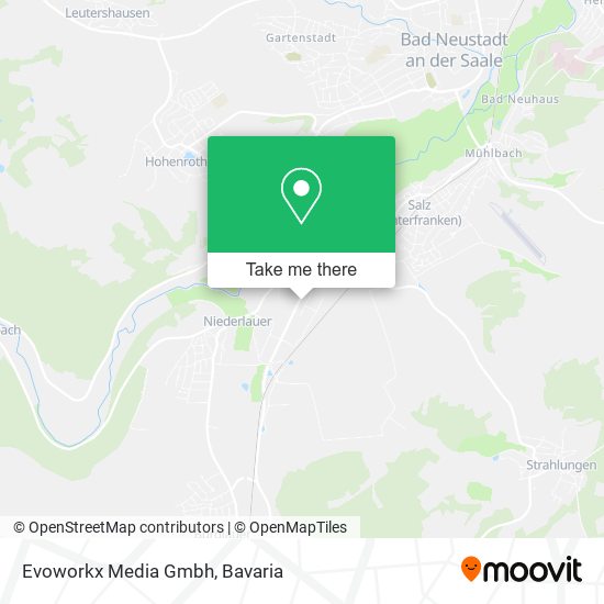 Evoworkx Media Gmbh map