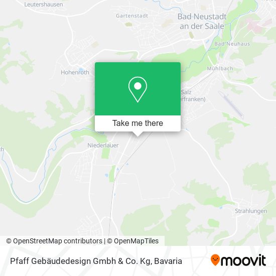 Pfaff Gebäudedesign Gmbh & Co. Kg map