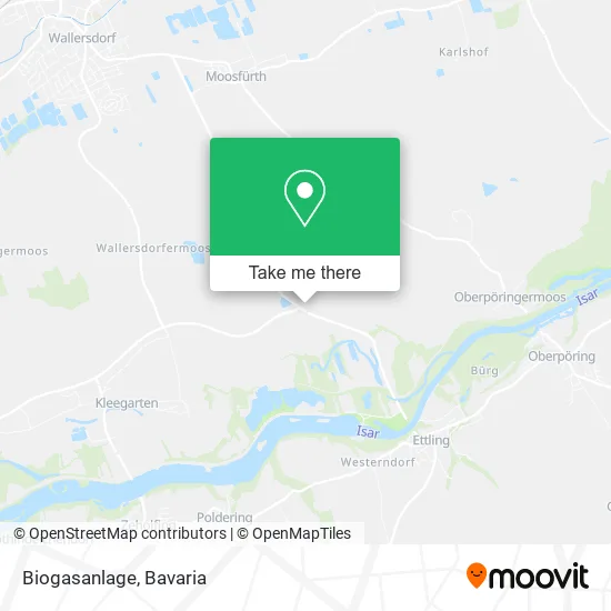 Карта Biogasanlage
