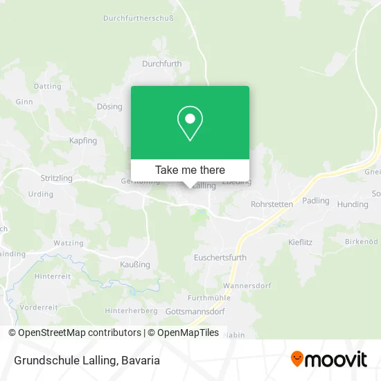 Карта Grundschule Lalling