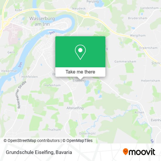 Grundschule Eiselfing map