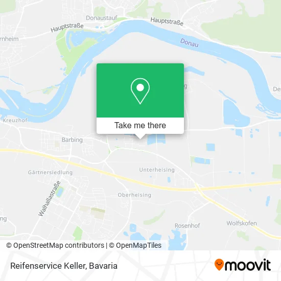 Карта Reifenservice Keller