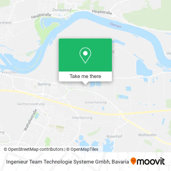 Карта Ingenieur Team Technologie Systeme Gmbh