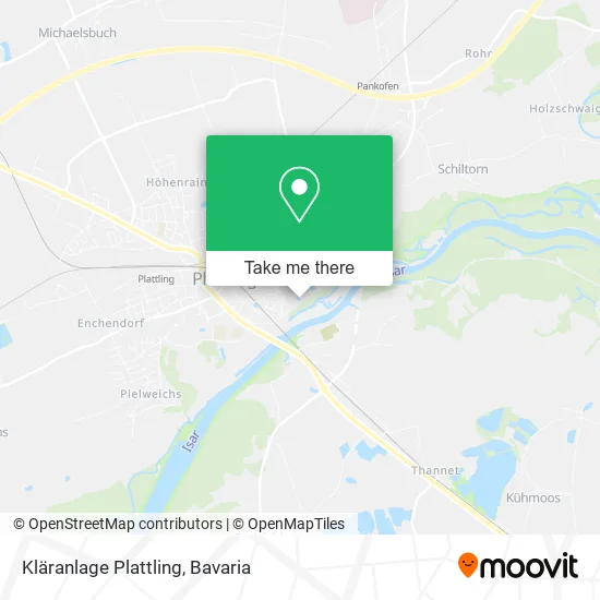 Карта Kläranlage Plattling