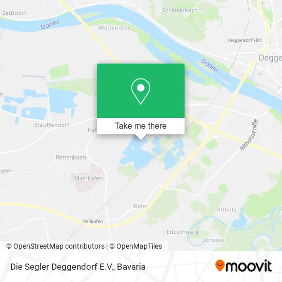 Карта Die Segler Deggendorf E.V.