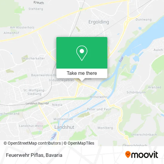 Карта Feuerwehr Piflas