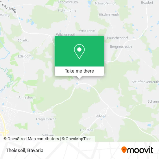 Карта Theisseil