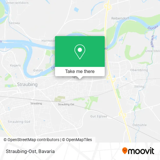 Карта Straubing-Ost