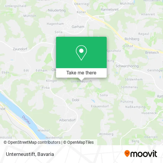 Карта Unterneustift