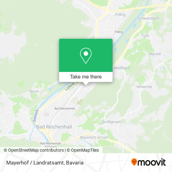 Карта Mayerhof / Landratsamt