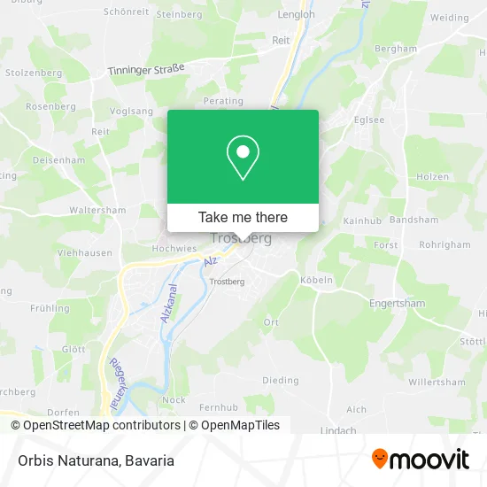 Карта Orbis Naturana