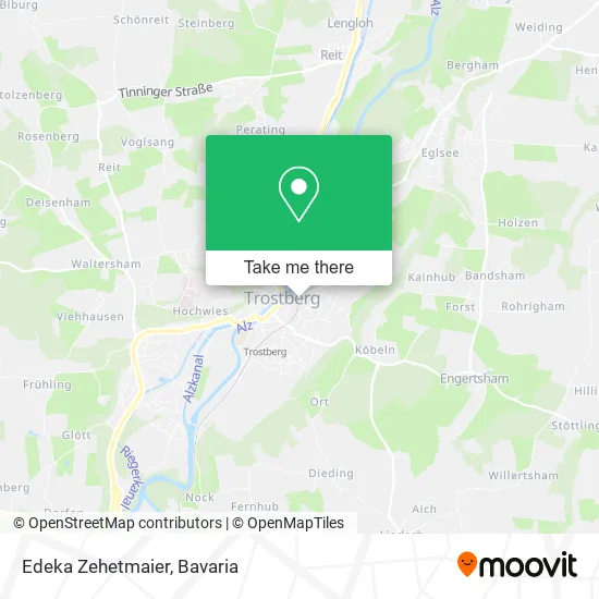 Карта Edeka Zehetmaier